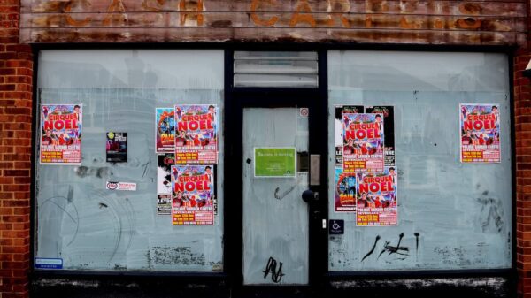 Closed down shop