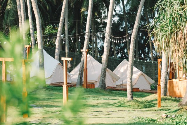 Glamping pods